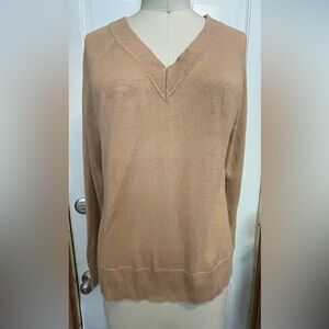 Banana Republic Camel V Neck Sweater